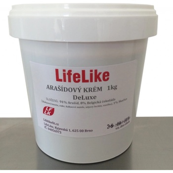 LifeLike Arašidové maslo Deluxe 1 kg