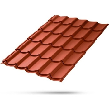 Lindab Ideal 40 Classic Strong cihlově červená