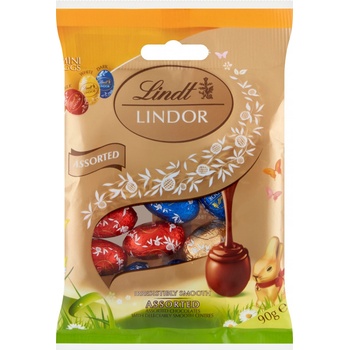 Lindt Lindor mini vajíčka mix 90 g