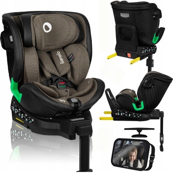 Lionelo HARMONY I-SIZE 2024 GREEN OLIVE LEATHER