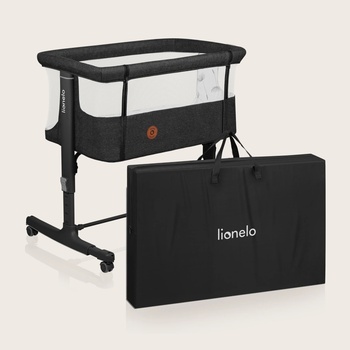 Lionelo Postýlka Aurora 3 v 1 Grey Graphite