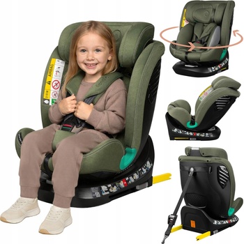 lionelo Reboarder Bastiaan One I-size 2024 green olive