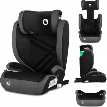 Lionelo s ISOFIXEM HUGO i-size 2023 black grey