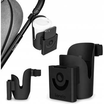 Lionelo Univerzální držák 2v1 černý