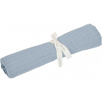 Little Dutch Plena zavinovací 120x120 cm Pure Denim Blue