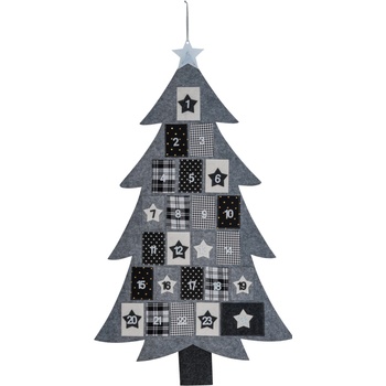 LIVARNO home Adventní kalendář z filcu (strom)