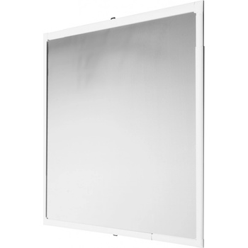 LIVARNO home Předmontována hliníková teleskopická síť proti hmyzu, 115 x 133 cm bílá