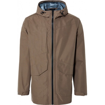 Livergy pánská nepromokavá parka hnědá