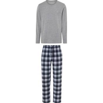 Livergy pánské pyžamo dlouhé šedé