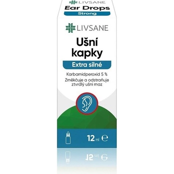 LIVSANE Ušní kapky Extra silné 12 ml