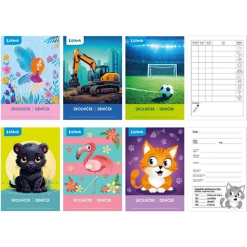 Luma Úkolníček A6 mix