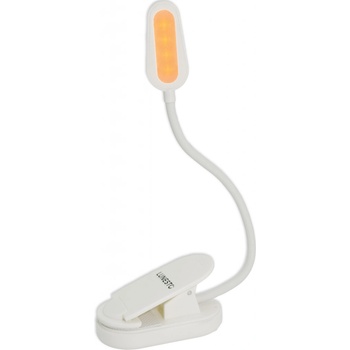 Lunesto LED Lampička na čtení bez modré složky s CLIP-ONEM Barva: Bílá