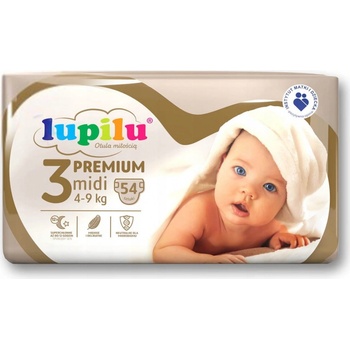 LUPILU 3 PREMIUM Midi 4-9 kg 54 ks