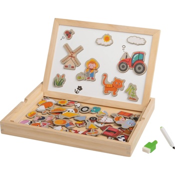 lupilu Dřevěná hračka farma