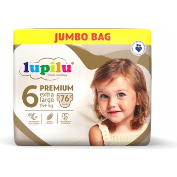 Lupilu Premium 6 XL 15+ kg 76 ks