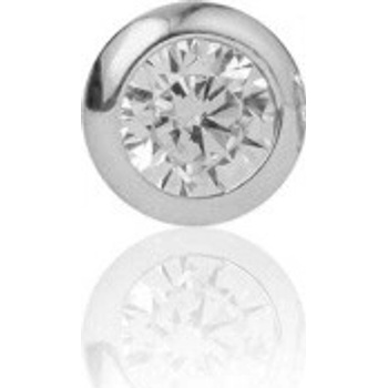 Luxur Peckové náušnice Zora bílé zlato se zirkony 585-14-3P-1802.1B00.0.00.001.02