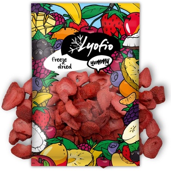 Lyofio Mrazem sušená jahoda plátky 100 g