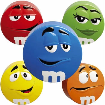 M&M čokoládové dražé dóza červená 200 g