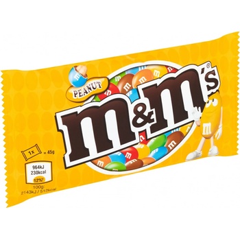 M&M's Arašídové čokoládové dražé 45 g
