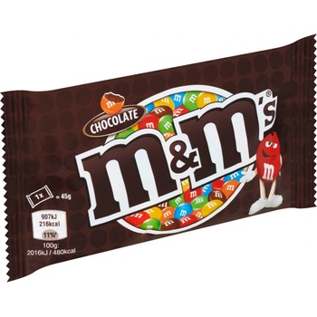 M&M's Čokoládové dražé 45 g