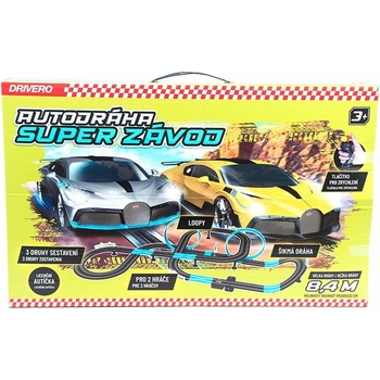 Mac Toys DRIVERO Autodráha 8,4m Velký závod