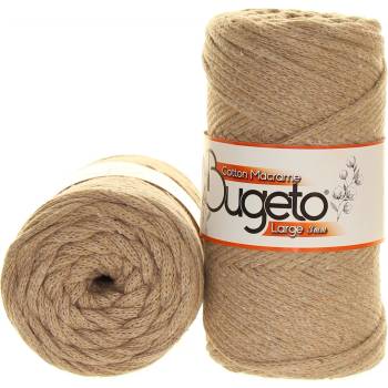 Maccaroni Cotton Macrame Large 3mm béžová 302