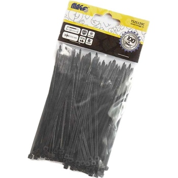 MAGG TS25120C stahovací pásky 2,5x120 mm /100 ks