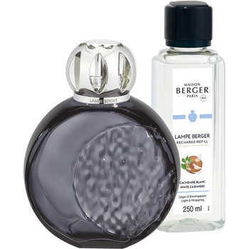 Maison Berger Paris Dárková sada katalytická lampa Astral šedá + Bílý kašmír 250 ml