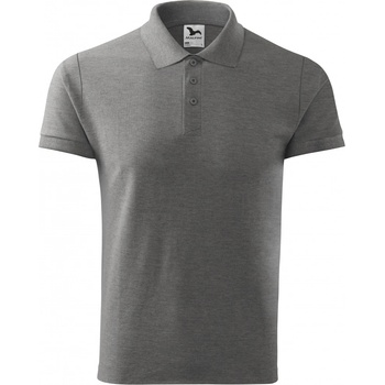 Malfini cotton 212 tmavě šedý melír
