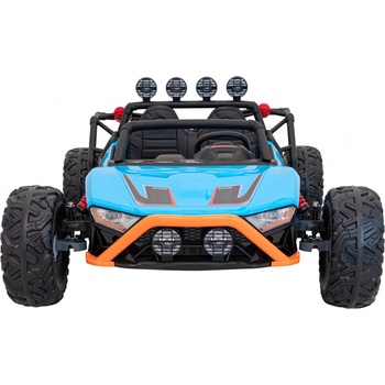 mamido Elektrické autíčko Buggy Racing 2x200W modré