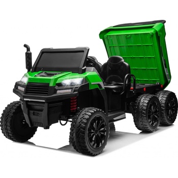 Mamido elektrické autíčko Farmer Truck 6x6 Sklápěcí 60kg zelená