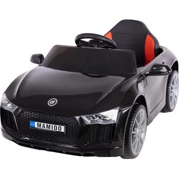 Mamido elektrické autíčko Fast Wing eko kůže černá