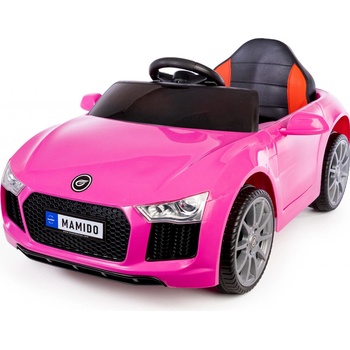 Mamido Elektrické autíčko Fast Wing eko-kůže růžové