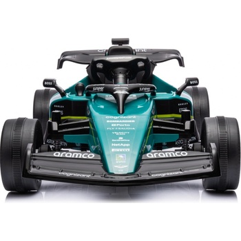 Mamido elektrické autíčko Formule 1 Aston Martin Cognizant Aramco 24V zelená