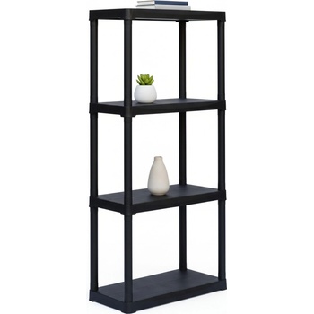 Mamutex Regál 1330 x 600 x 300 mm 4 police černý