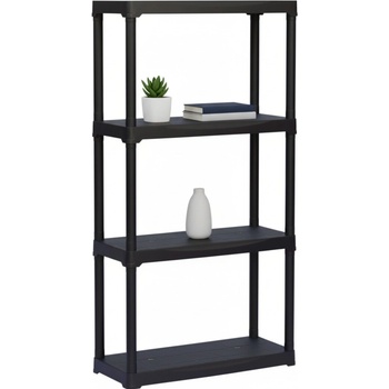 Mamutex Regál 1330 x 700 x 300 mm 4 police černý