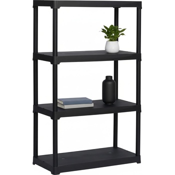 Mamutex Regál 1330 x 800 x 400 mm 4 police černý