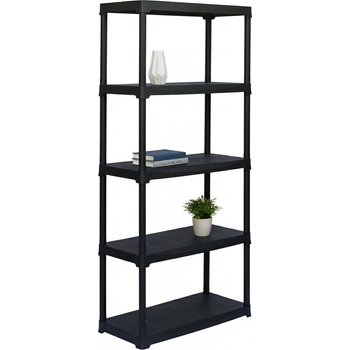 Mamutex Regál 1760 x 800 x 400 mm 5 polic černý