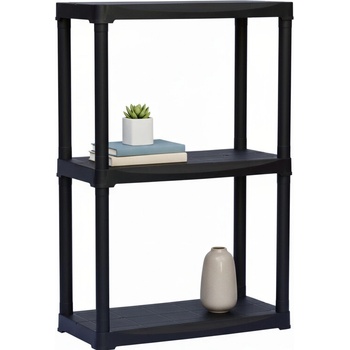 Mamutex Regál 900 x 600 x 300 mm 3 police černý