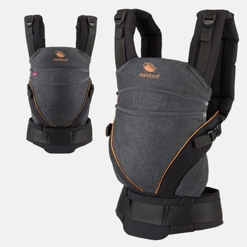 Manduca XT Denim Toffee černá