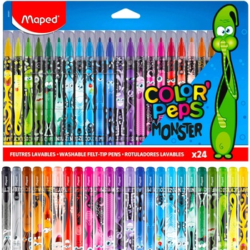 Maped 5401 Dětské fixy Color'Peps Monster 24 ks