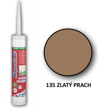 MAPESIL AC 135 silikonový tmel 310g zlatý prach