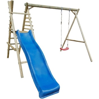 Marimex dřevěná 1 se skluzavkou