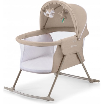 Marini KinderKraft LOVI postýlka/kolébka béžová