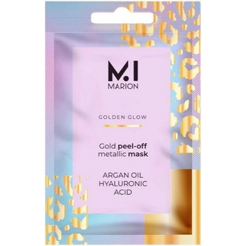 Marion Golden Skin Care Peel Off omlazující zlatá metalická slupovací maska 6 g