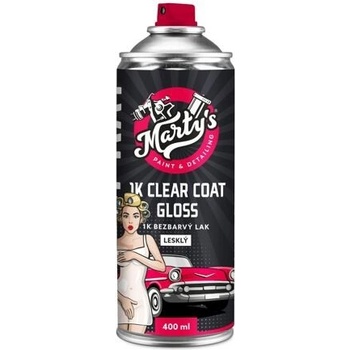 Marty's 1K Bezbarvý lak ve spreji 400ml