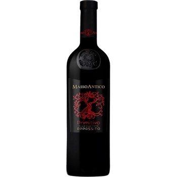Masso Antico Primitivo Appassito 14% 0,75 l (holá láhev)