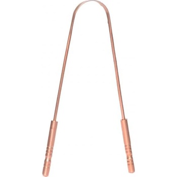 MasterMedi měděná škrabka na jazyk s pouzdrem