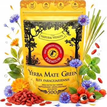 Maté Green Yerba Mate Guarana Premium 500 g