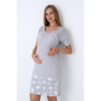 Mateřská noční košile 9274 Christina Grey